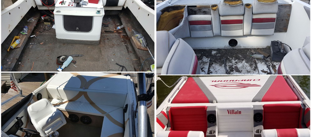 Commercial vinyl and canvas upholstery work Dumfries Virginia